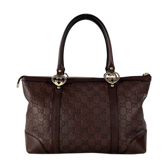 Gucci Guccissima Leather Shoulder Bag - Picture 1 of 7